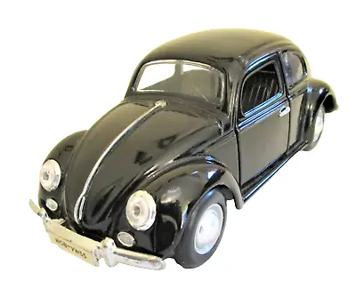 Vintage Black Volkswagen 1955 Classical Beetle Car Model SS 7707 • $14.98
