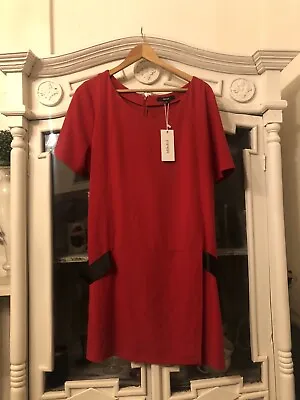 $19.99 • Buy Piper Brand New With Tags Rrp $119 Size 16 Red Dress Evening Special Occasion