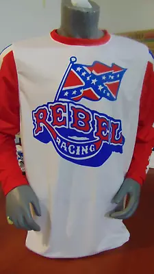 Rebel Bmx Bike Jersey Classic Bmx Jersey Racing Bike Shirt Bmx Vintage L • $55