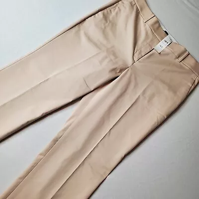 Ann Taylor Womens Size 12T NWT The High Rise Eva Ankle Pant Beige 429128 • $29.95