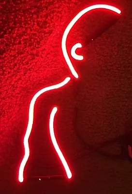 Vintage 1970's Original Budweiser Bud Man Neon Head And Cape Part Only • $65