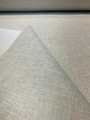 Motion Linen Blackout Husk Cream Fabric By The Yard No Light Passes Through • $18.95