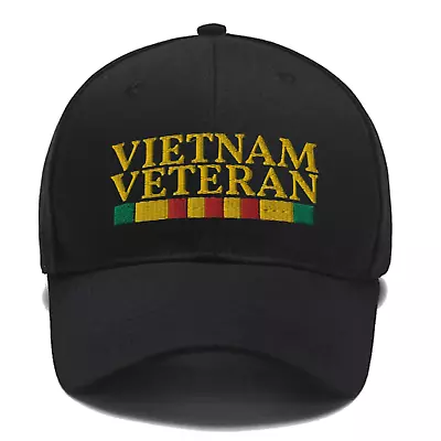 Vietnam Veteran Hat Vietnam Veteran Cap Custom Hat Trucker Cap Gift Dad Hats • $20.99