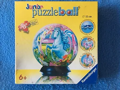 Junior Puzzleball Puzzle 96 Pieces Ravensburger 2007 NEW Sealed • $17.75
