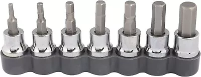 7 Pieces Craftsman Evolv 3/8 Drive Allen Key Hex Bit Socket Set SAE & Metric • $14.50