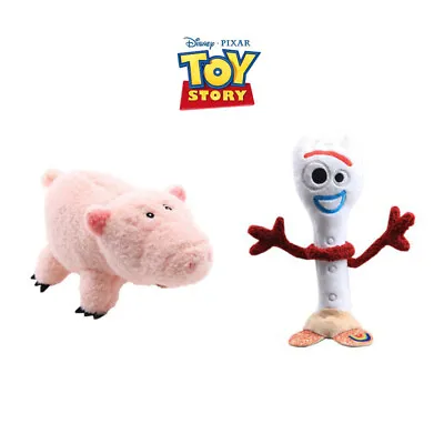 £7.90 • Buy 28cm Bullseye Forky Plush Pink Pig Toy Story 4 Toy Stuffed Soft Doll Girls Boys