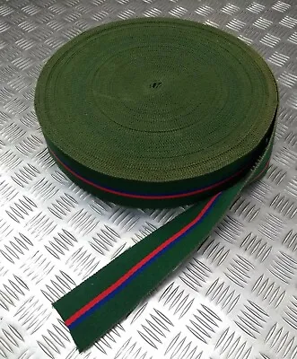 British 29 Commando R A Style Mil-Spec Cotton Canvas Stable Belt Material 70mm • £10.99