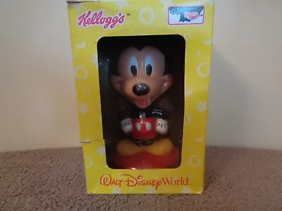 Kelloggs Keebler Walt Disney World Mickey Mouse Bobble Head New 2002 • $12