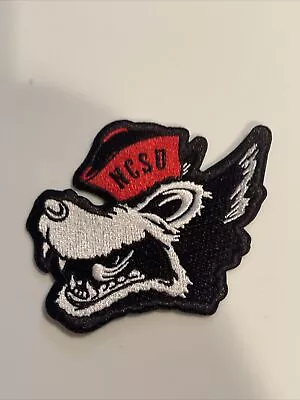 NCSU NC North Carolina State Wolfpack Vintage Embroidered Iron On Patch 3” A1 • $6.69