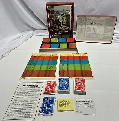 MR. PRESIDENT - 3M Bookshelf Games 1967 The Game Of Campaign Politics Incomplete • $14.95