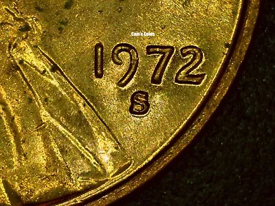 1972 2/2 S Lincoln Penny Doubled Die Obverse Brilliant Uncirculated BU Cent • $29.99