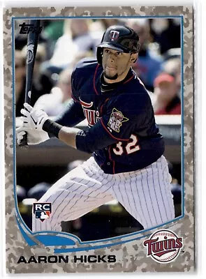 Aaron Hicks 2013 Topps Camo RC /99 Twins • $4.99