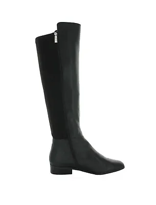 MICHAEL Michael Kors Womens Bromley Black Riding Boots 5.5 Medium (BM)  8440 • $25