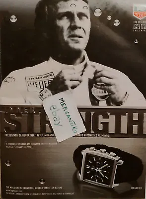 Steve Mcqueen Day This Year 1999 Rare Advertising Advertising Advertising Clipping • £20.60