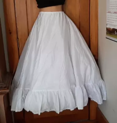 1/2 Slip Bridal Petticoat 3 Tier For Puffy Skirt One Size Merry Models A-Line • $29.99