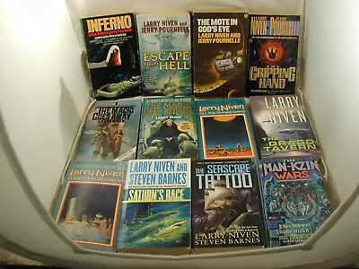 Larry Niven 12 Books Classic Science Fiction & Fantasy Draco Tavern + 11 More • $34.95