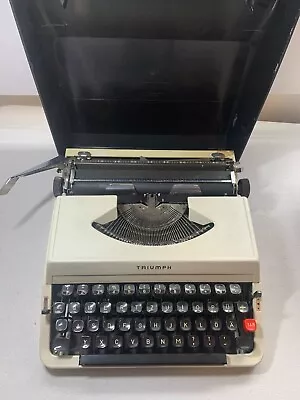 Vintage Triumph T-A Typewriter Japan • $99.95