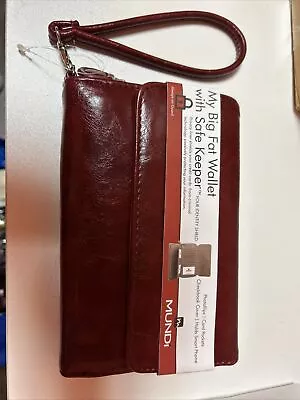 My Big Fat Wallet With Safe Keeper • $25