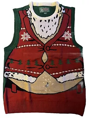 Christmas Ugly Santa Vest Men • $9.99