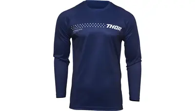 NEW THOR Sector Minimal Jersey - Navy - S/M/L/XL/2X/3X/4X - MOTORCYCLE/OFFROAD • $19.95