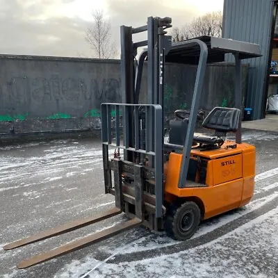 STILL R50-15 Forklift Electric Truck Pallet Forks 1350kg Load 3300mm Lift - Used • £4000