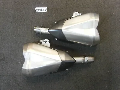 Kawasaki Z1000 SX 2014 Exhaust Mufflers Silencers End Can PAIR OEM 923 • £75
