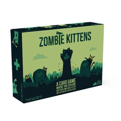 $67.84 • Buy Exploding Kittens Zombie Kittens Crad Game Two Players Ages Eight Years And Up