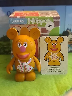 DISNEY Vinylmation 3  Park Set 1 Muppets With Box And Card Fozzy Bear • $11.99