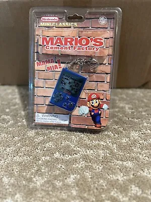1998 Game Watch Mini Classic Mario Cement Factory *new* Video Retro Vintage • $60