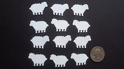 50 Martha Stewart Easter White Sheep Die Cuts Punches Confetti Baby Shower Party • $1.99