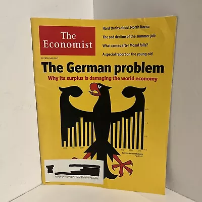 The Economist July 8-14 2017 The German Problem World Economy Subscription Model • $12.99