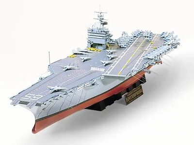 Tamiya 1/350 USS Enterprise Aircraft Carrier Plastic Model Boat Kit TAM78007 • $203.20