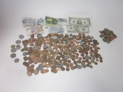 £21 • Buy Foreign Currency Job Lot  Large Selection Of Coins And Notes Collectable