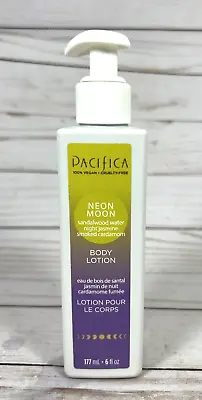 Pacifica NEON MOON Body Lotion Sandalwood Water Jasmine 6oz Vegan • $18.99