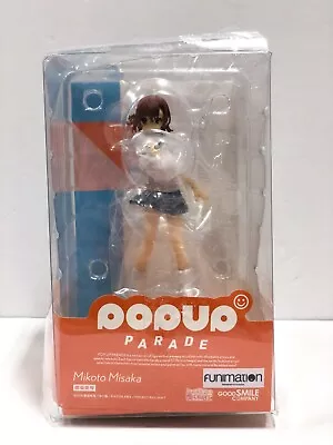 Pop Up Parade Mikoto Misaka A Certain Scientific Railgun Good Smile Anime Statue • $31.49