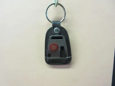 Vintage MARLBORO Country Store Tobacco Key Ring - Leather Fob Bottle Opener Tool • $7.99