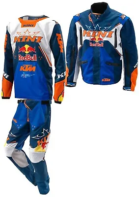 KTM Kini RedBull Red Bull Rally Gear Set Jacket Pants Jersey Size Large 34 • $500