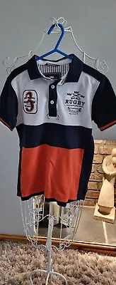 £0.99 • Buy Boys Rugby Top Age 7-8 Years ☆ I Combine Post ☆