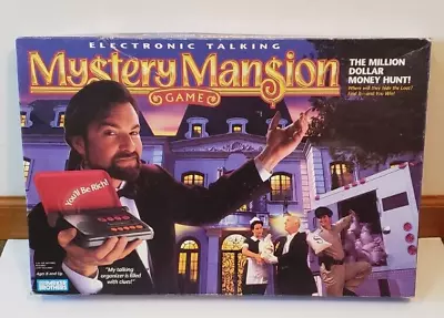 Vintage 1995 Parker Bros. Electronic Talking Mystery Mansion Board Game - Works! • $74.95