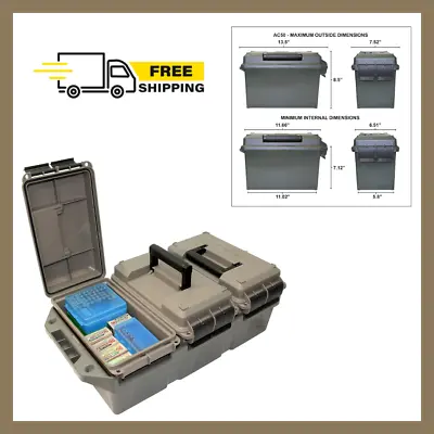 Crate AC3C Utility Box Stackable All-Caliber Case Bulk Ammunition Storage • $45.49