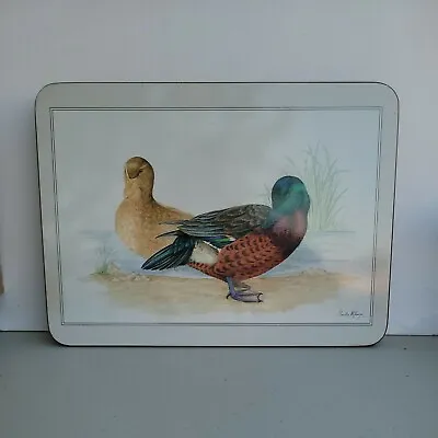 Vtg Jason Products Cork Placemats Charles McKenzie Ducks Set Of 5 New Zealand • £19.27