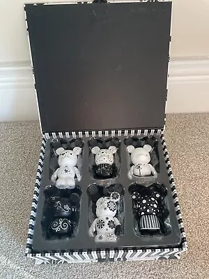 Disney Parks Vinylmation - Limited Edition Of 2000 Set Of 6 (3”) Black And White • $112