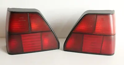 $197.20 • Buy Tail Lights Fits VW Golf Mk2 OEM HELLA All Red Tinted  Full Set Euro Taillights