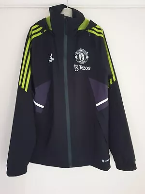 Manchester United Mens XS Rain Coat Training Jacket  • £35