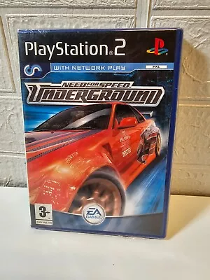 Need For Speed: Underground Ps2 Game U.K. Pal New Sealed Playstation 2 • £129.99