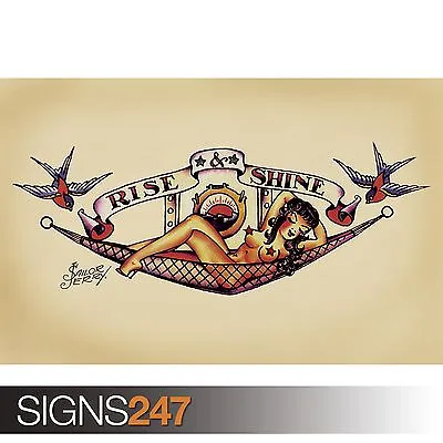 £6.25 • Buy SAILOR JERRY TATTOO (1032) Photo Picture Poster Print Art A0 A1 A2 A3 A4