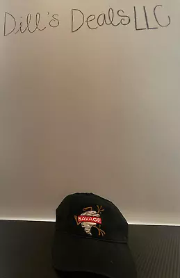 Vintage Looney Tunes SAVAGE Tasmanian Devil Taz Cap Hat Black Adjustabale • $15