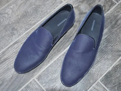 Men's Grey Velvet Formal Shoes MAGNANNI Guapo Size 9 • $99