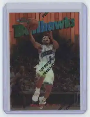 1997-98 Topps Finest Muggsy Bogues Basketball Card Charlotte Hornets #47 • $3.68