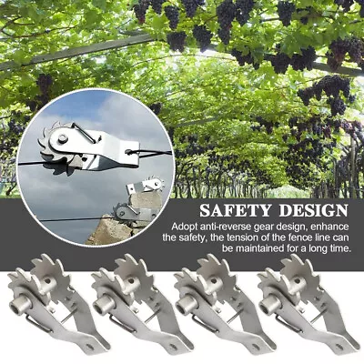 £42.44 • Buy Tightener Inline Heavy Duty Fence Tensioner Durable Farm Wire Strainer